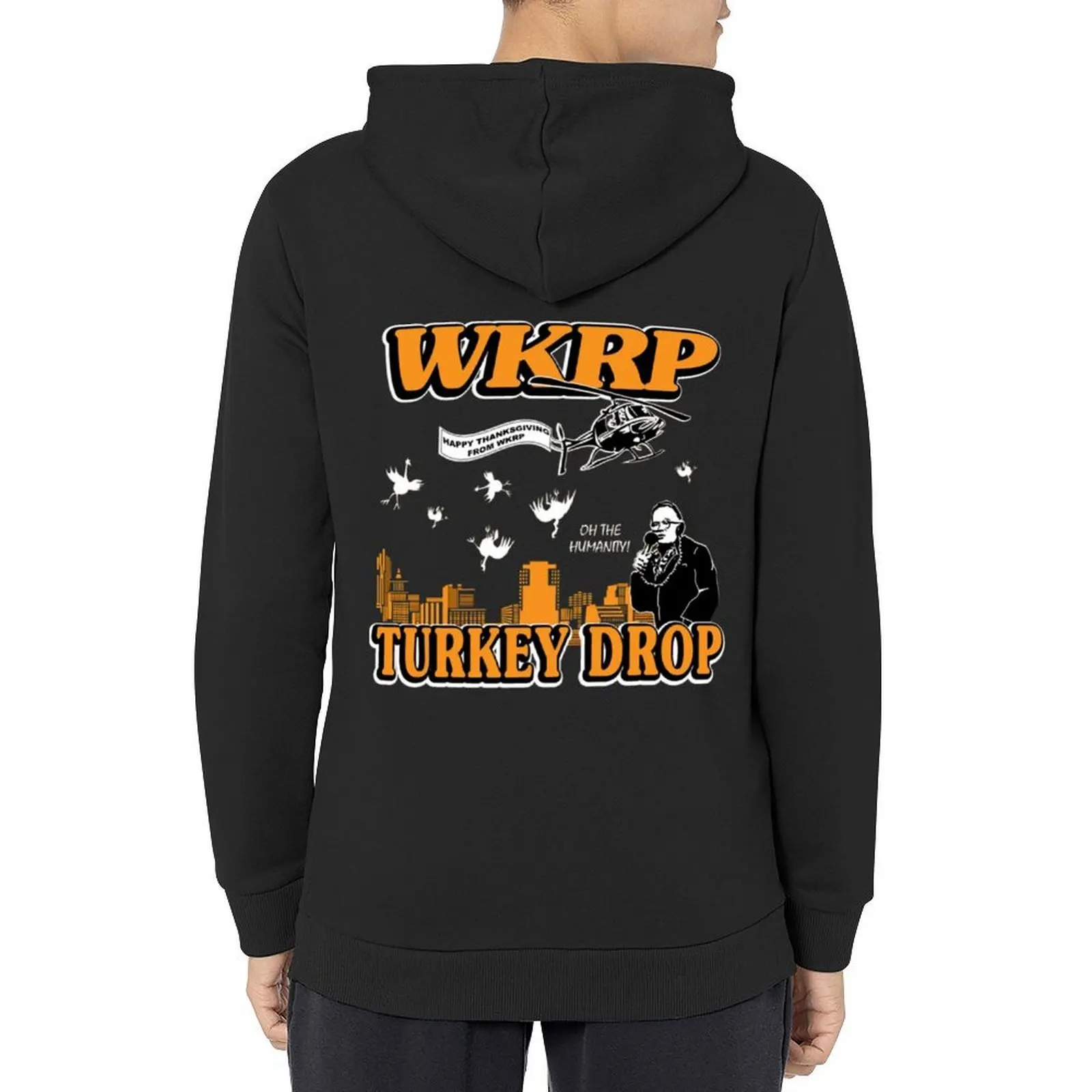 

wkrp Hoodie mens clothing hooded shirt men clothes anime clothing anime hoodie
