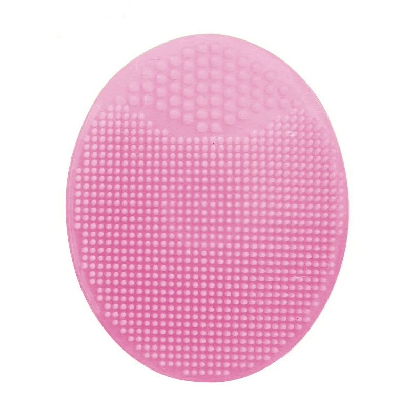 1/2/3PCS Face Cleansing Brush Shower Bathroom Accessories Mini Brush Soft Pore Cleanser Facial Face Wash Pad Exfoliating