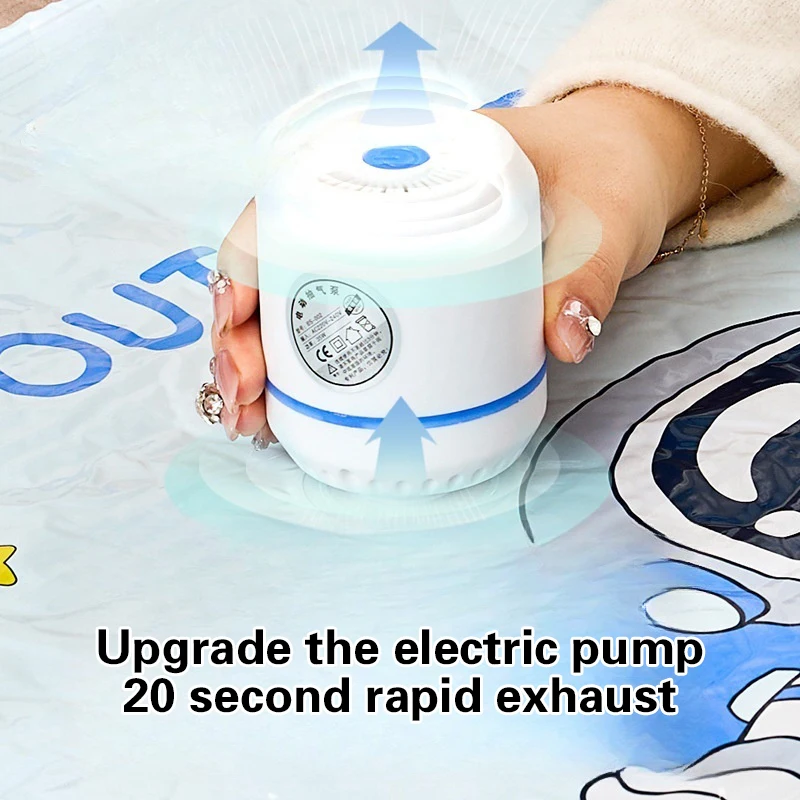 55W Universal Vacuum Pump Electric Air Pump Vacuum Sealed Compression Bag For Clothes Storage Bags Electric Sealer Machine