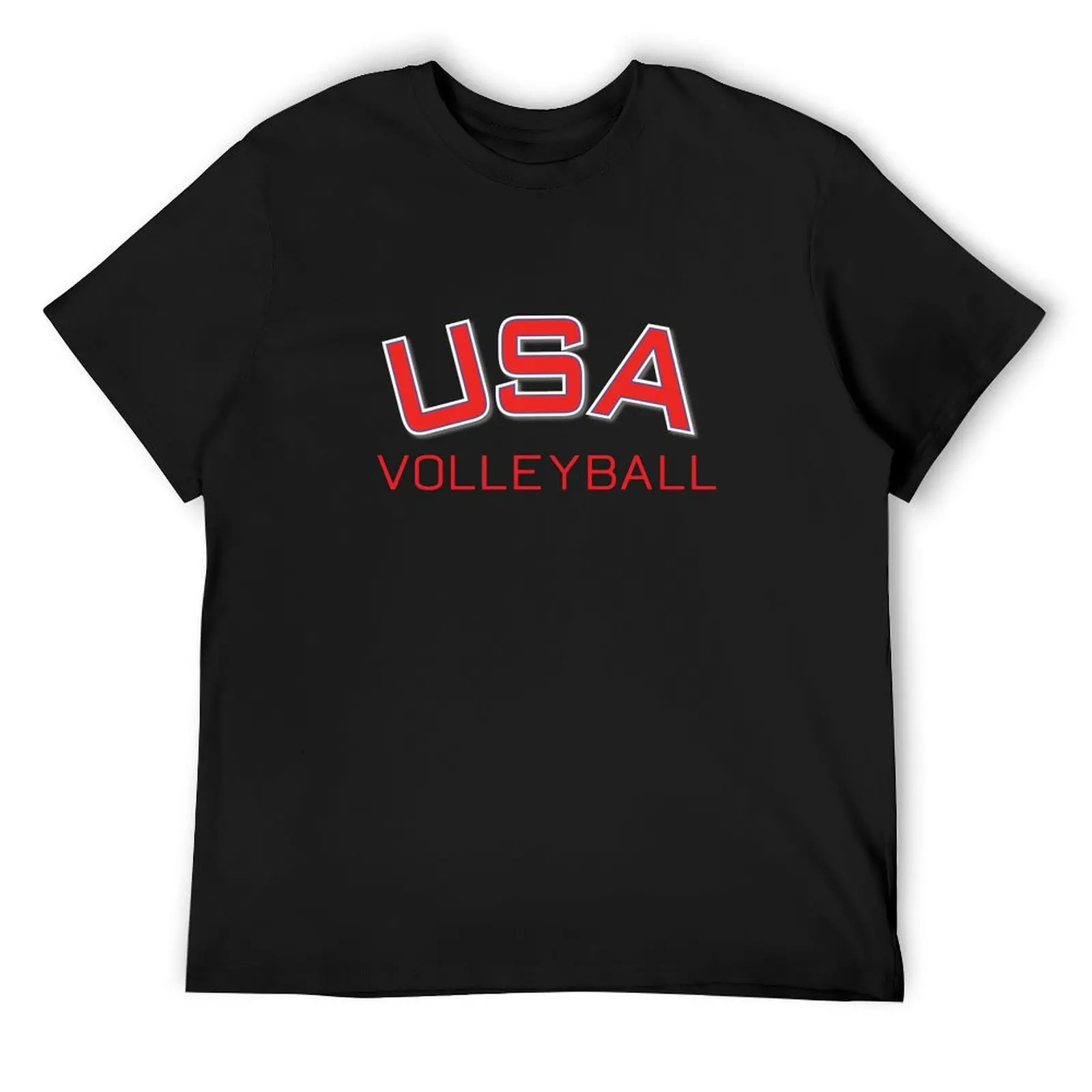 

USA Volleyball T-Shirt Clothing vintage clothes custom shirt tee shirts for men