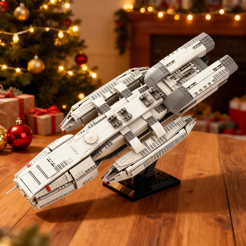 2168pcs MOC Battlestar Galactica Large Version Model Building Blocks Architecture Christmas Gifts Toy Brick Craft Education