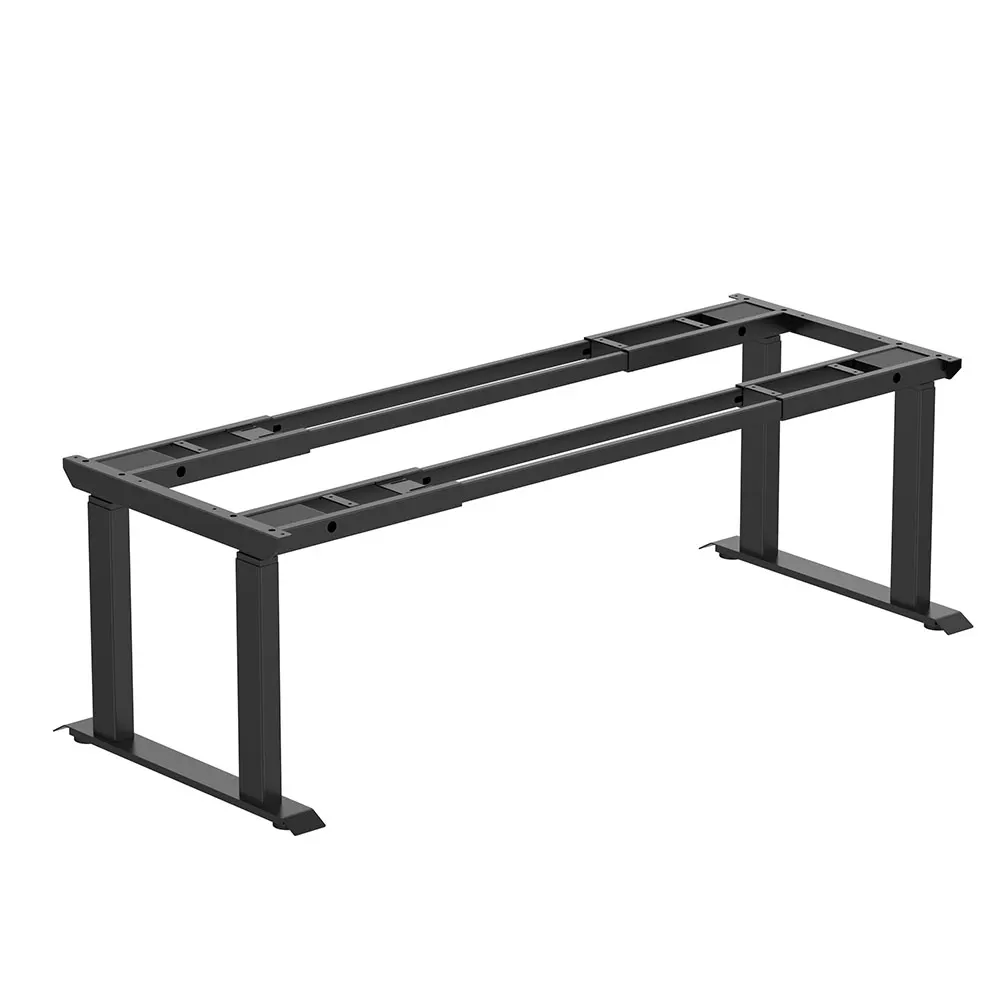Splice Board Home Office Computer Workstation Electric Sit Stand Desk Dual Motors 4 Legs Standing Desk Adjustable Height Desk