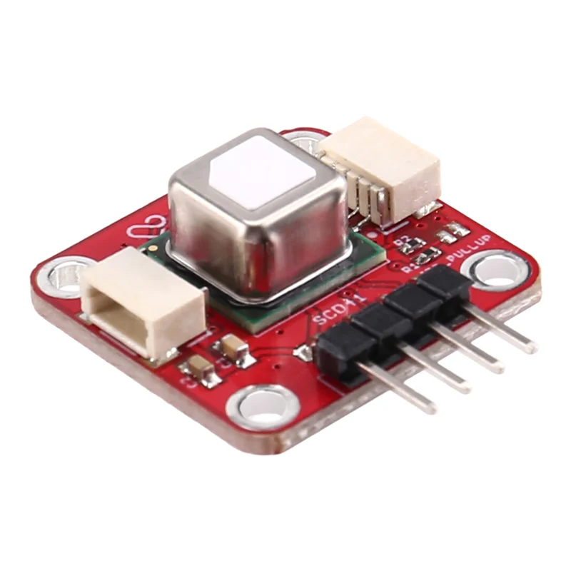 

B04C-SCD41 Модуль датчика газа обнаруживает температуру и влажность углекислого газа CO2 в одном датчике I2C