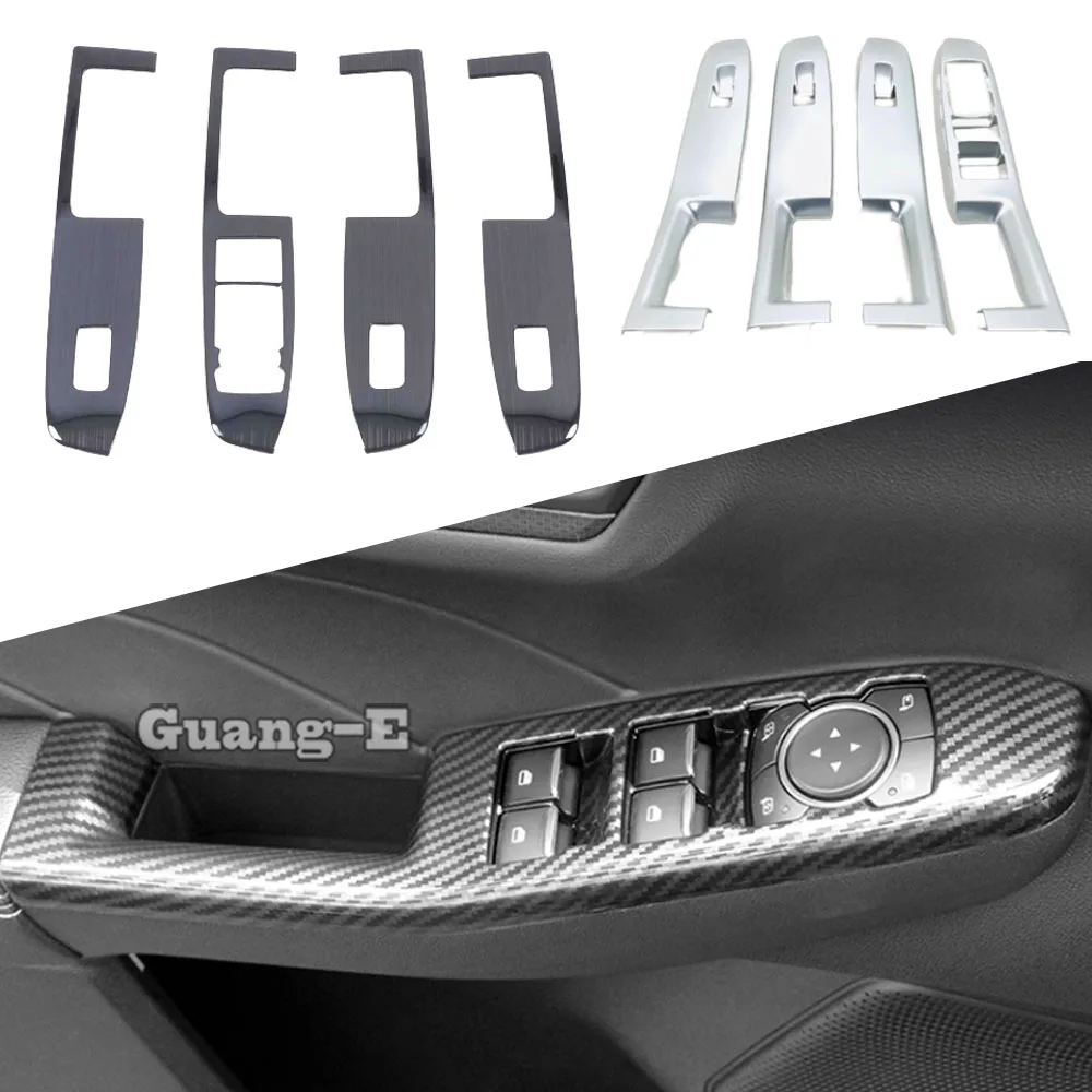 

For Ford Escape/Kuga 2020 2021 2022 2023 2024 Window Glass Lift Button Switch Panel Cover Decor Frame Auto Interior Accessories
