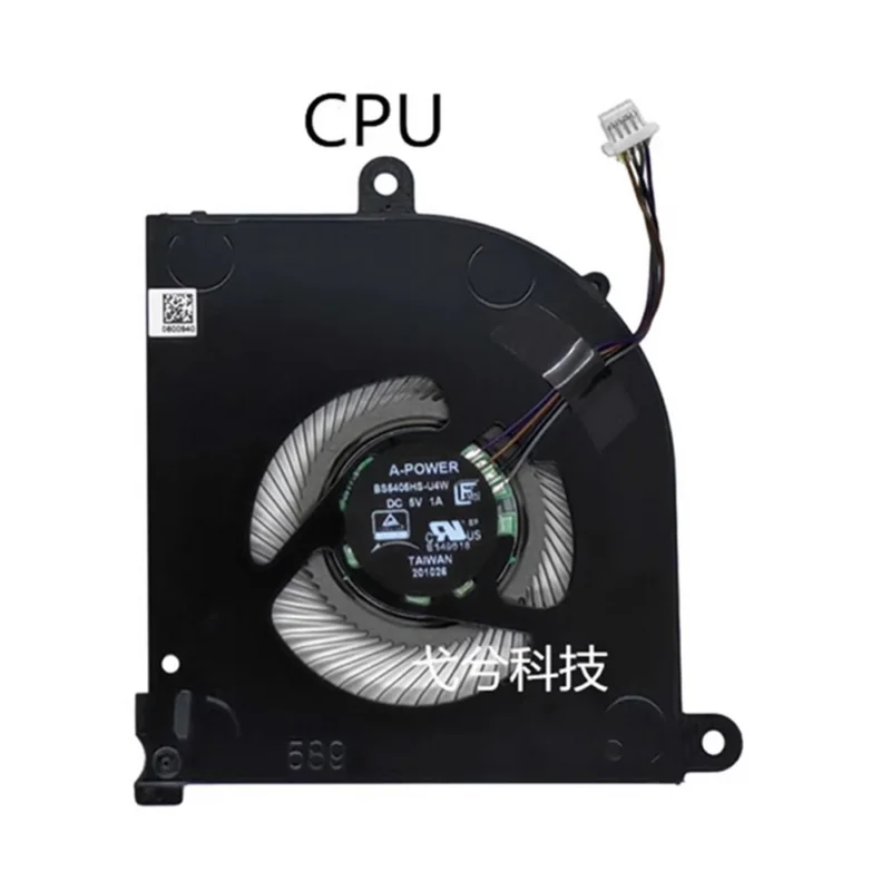 Kipas pendingin GPU Laptop Cpu MS-1563 15M MS-1562 Stealth