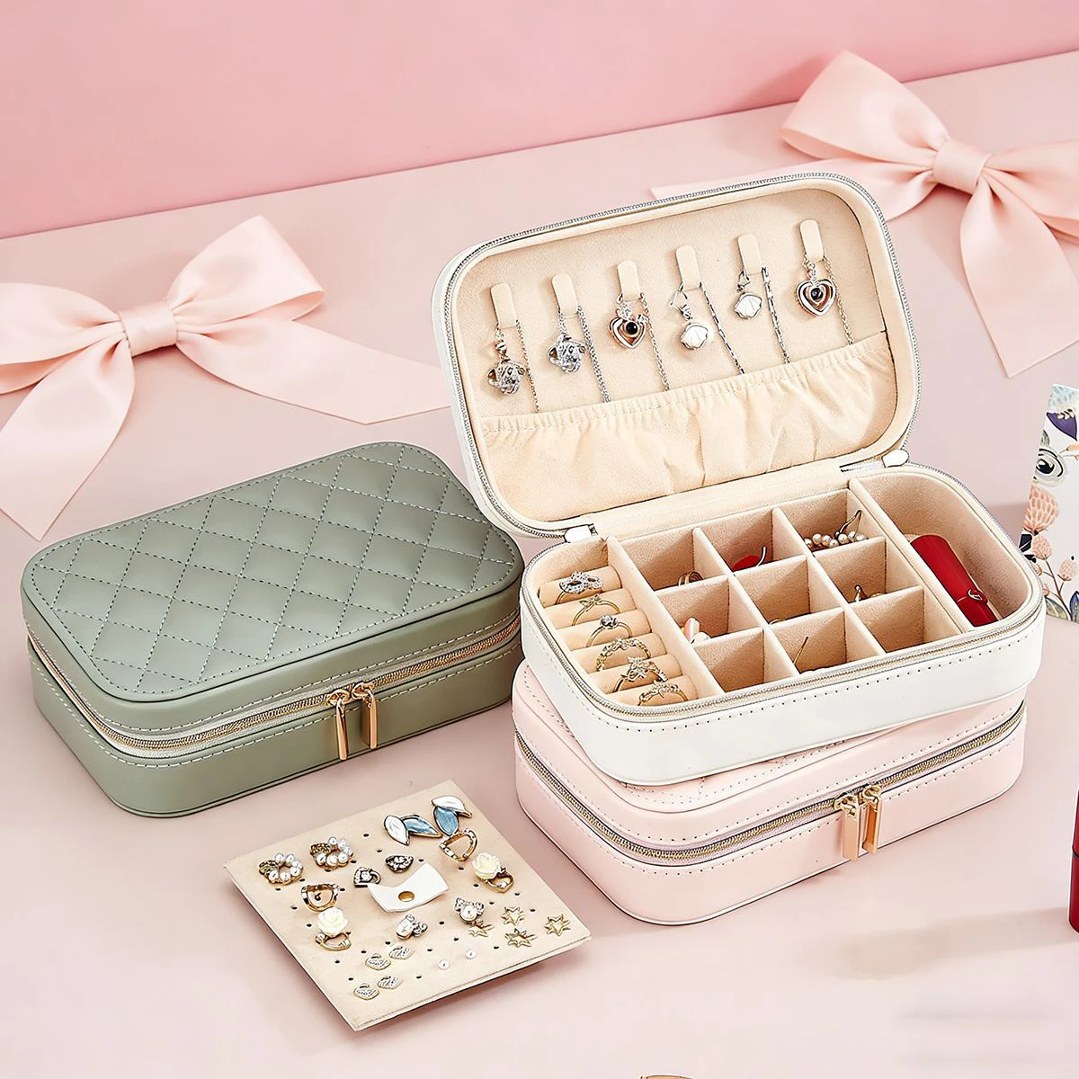 Portagioie in PU, Accessori da - Accessories Travel Jewelry Box recensione e prezzo