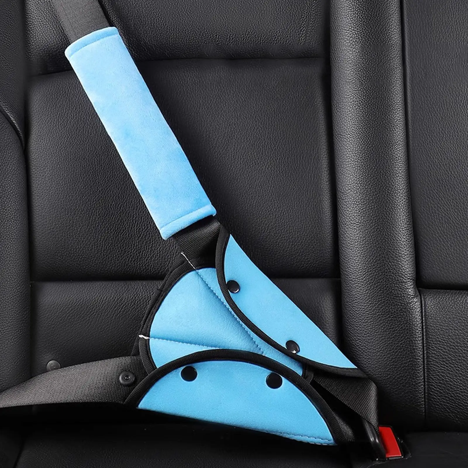 Child Seat Belt Adjustment Holder Car Anti Neck Baby Shoulder Cover Soft Seat Belt Positioner For Kid Neck Safty Children