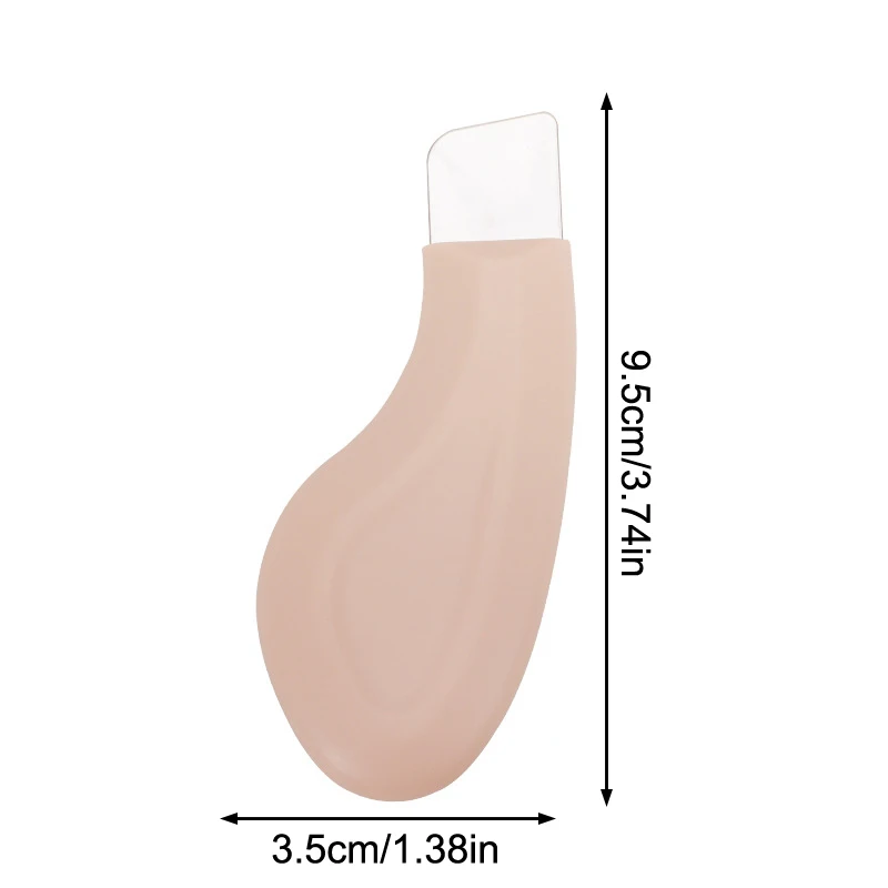 Stainless Steel Blackhead Remover Pore Cleaner Spatula Facial Skin Scrubber Spatula Exfoliator Skin Care Tool