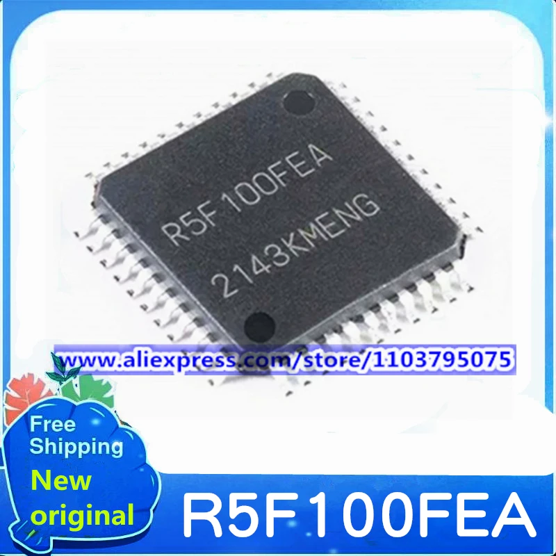 10PCS/LOT R5F100FEA R5F100FEAFP R5F100 LQFP44 100% New original stock