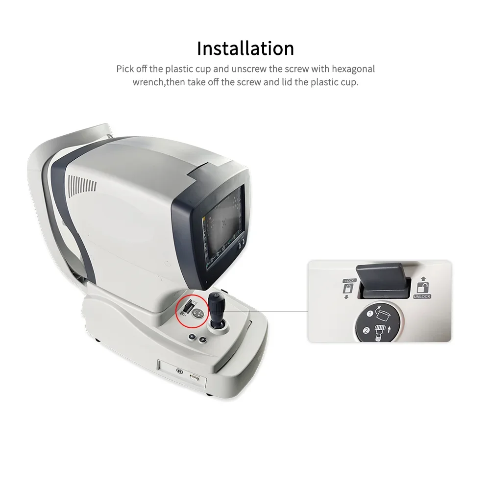 Optical Instrument Eye Examination High Quality Auto Keratometro Refractometer FA-6500/6500K