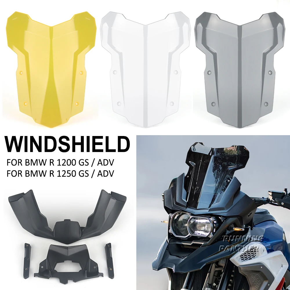 New Motorcycle Rally Rooster Head Windscreen Windshield Wind Deflector Spoiler Cover For BMW R1250GS R1200GS R 1250 1200 GS ADV