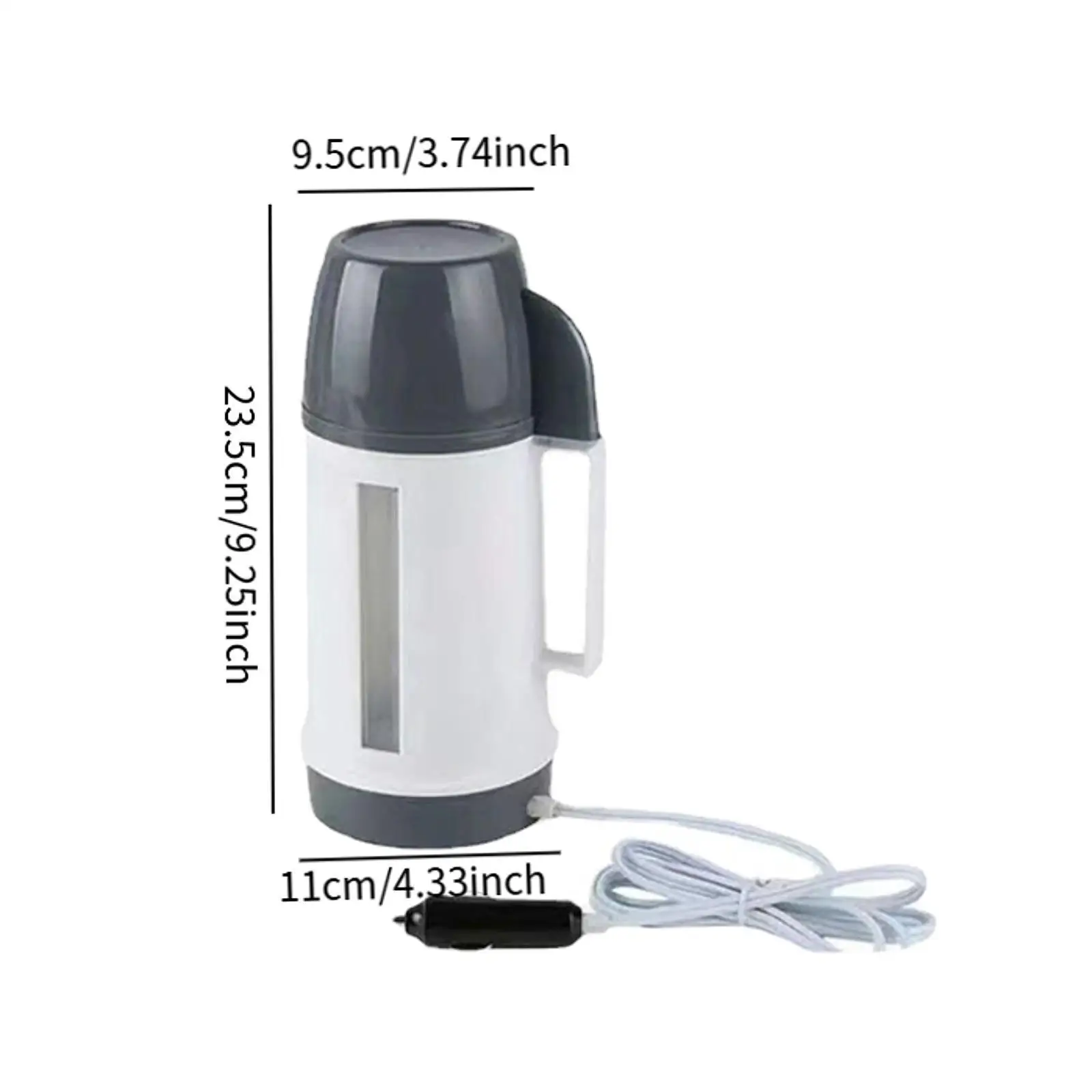 Car Electric Kettle Practical Car Kettle Boiler for Travel Self Driving Tour