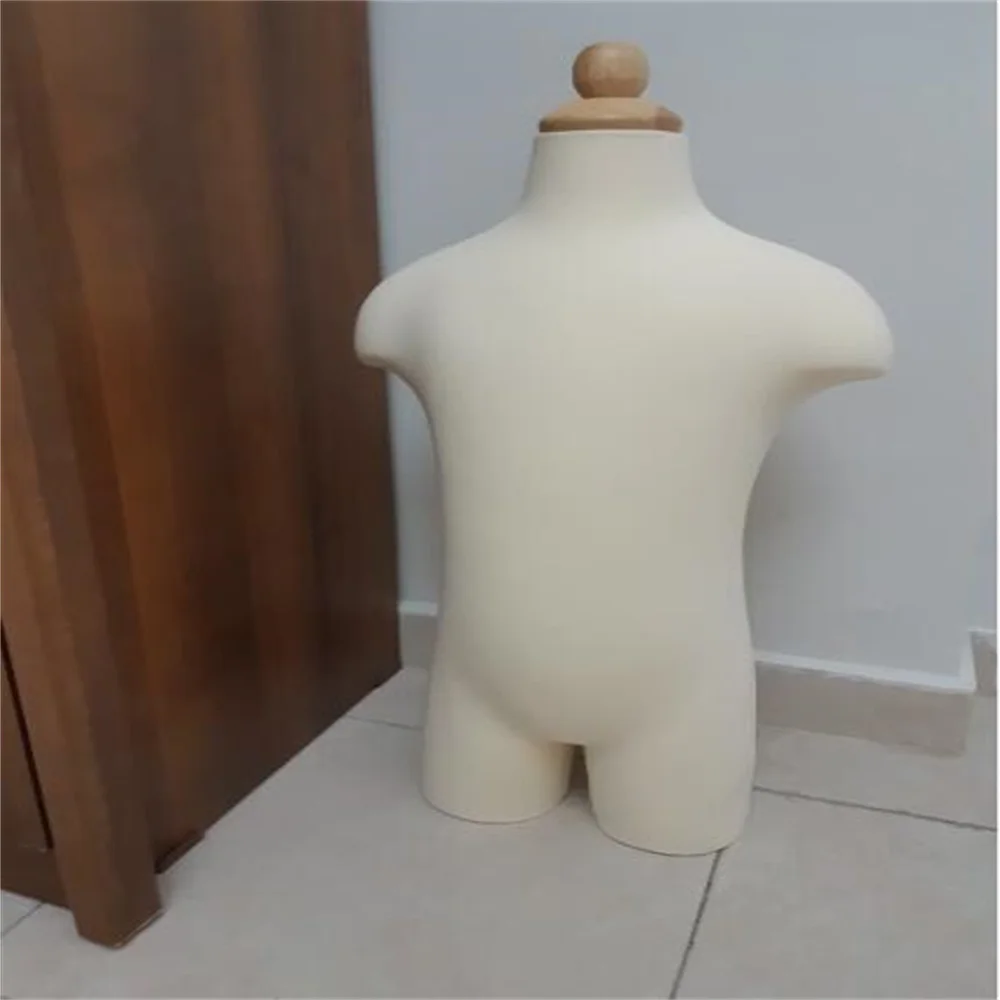 Children\'s Fabric Head Cloth Mannequin, Body for Body, Maniquis, Ropa Manikin, Kid Dress Display without Base, M00043,5-6 Years