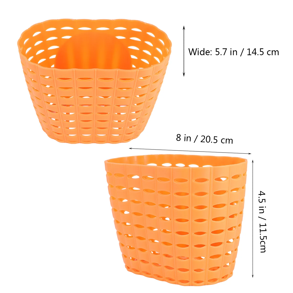 Bike Decoration Basket Storage Weave Kids Leisurely Ride Wear-resistant