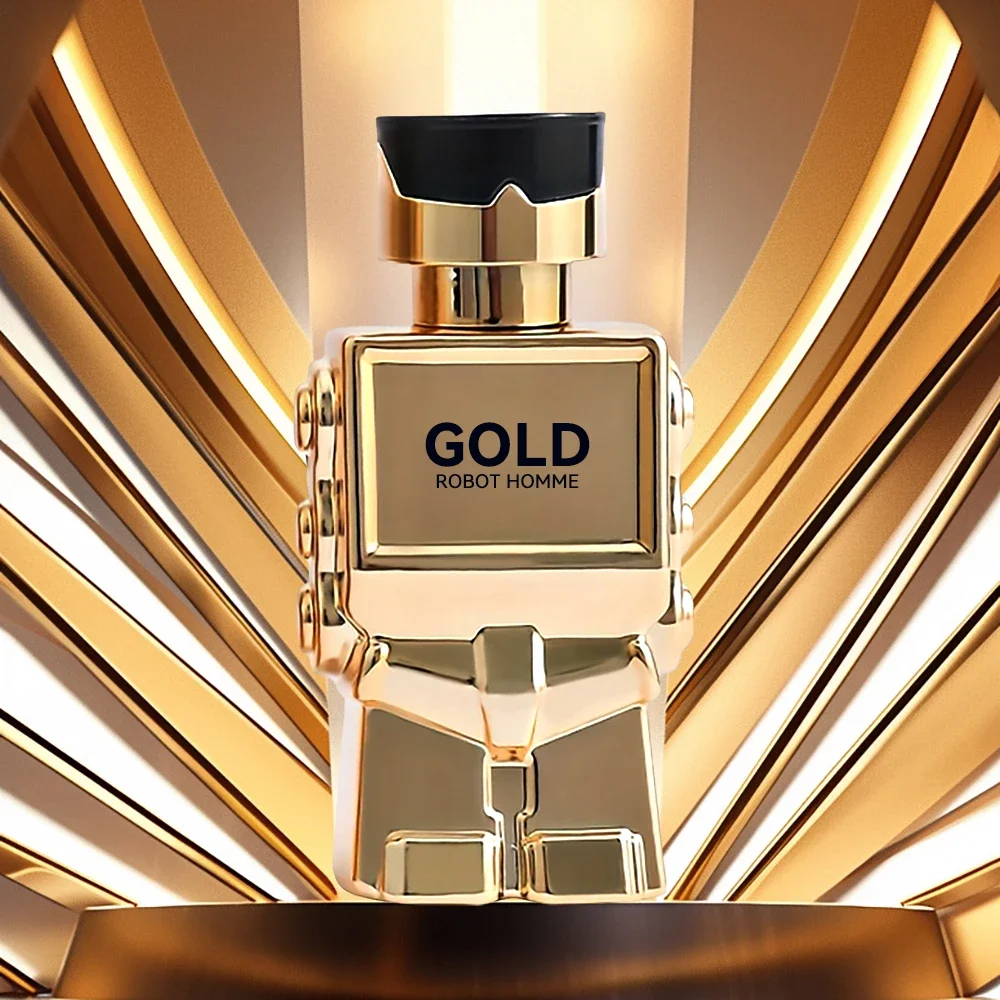 مجموعة هدايا مكونة من 3 قطع عطر روبوت للرجال 3X30ML 1.0FL.OZ Eau de Parfum Spray، عطر منعش يدوم طويلاً، هدية مثالية له