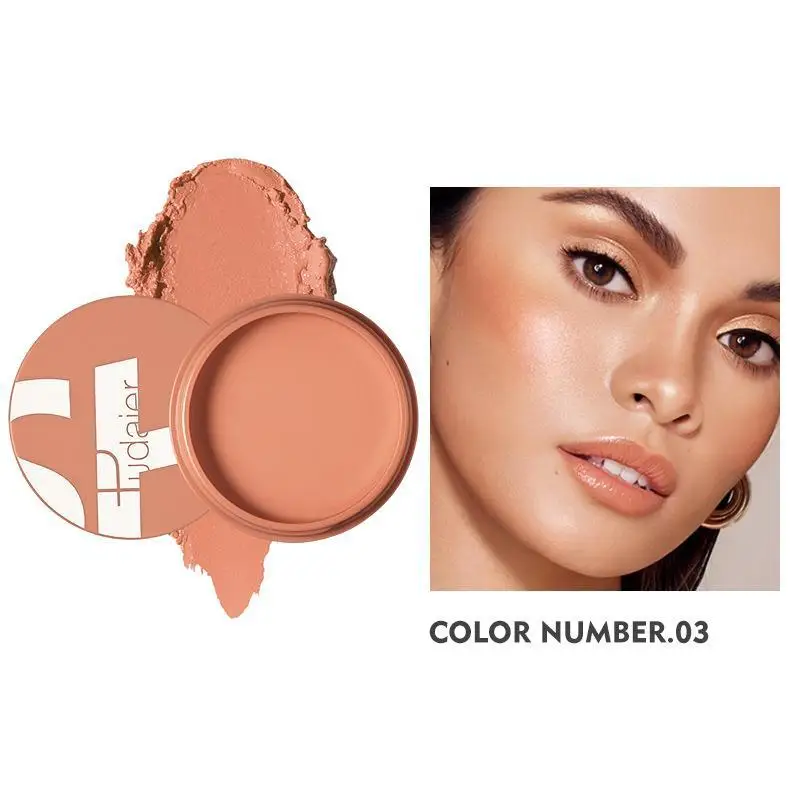 Matte Lasting Blurred Bouncy Melting Blush Cushiony for Cream-to-powder Blush Sweat- and Humidity-resistant Liquid Blush Modify