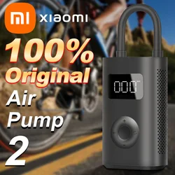 New Original Mijia Air Pump 2 Xiaomi Portable Electric Inflator for Riding Cycling 150PSI Type-C LED Mi Multitool Car Compressor