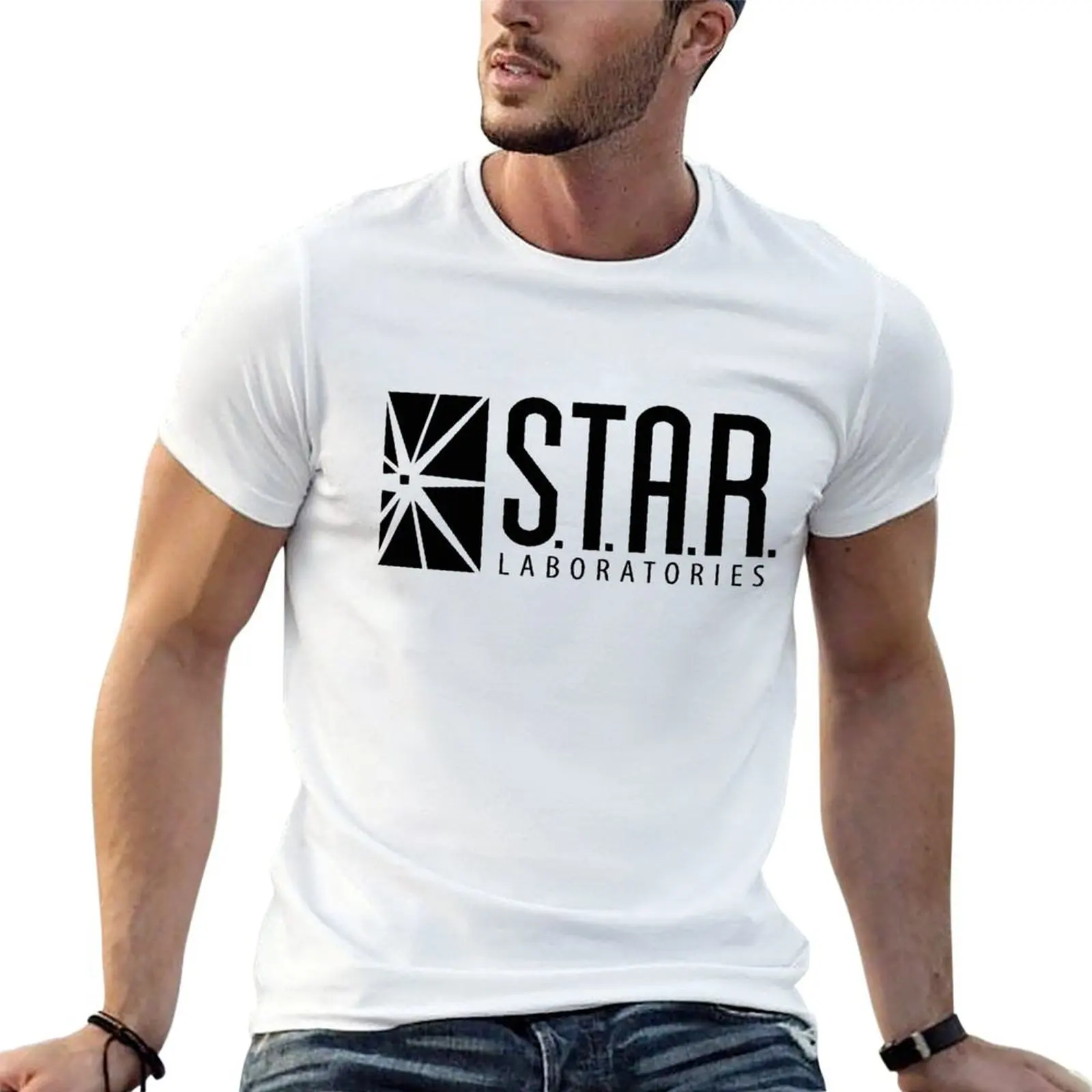 

S.T.A.R. LABORATORIES T-Shirt men t shirt cotton 100% t shirts with prints T-Shirt