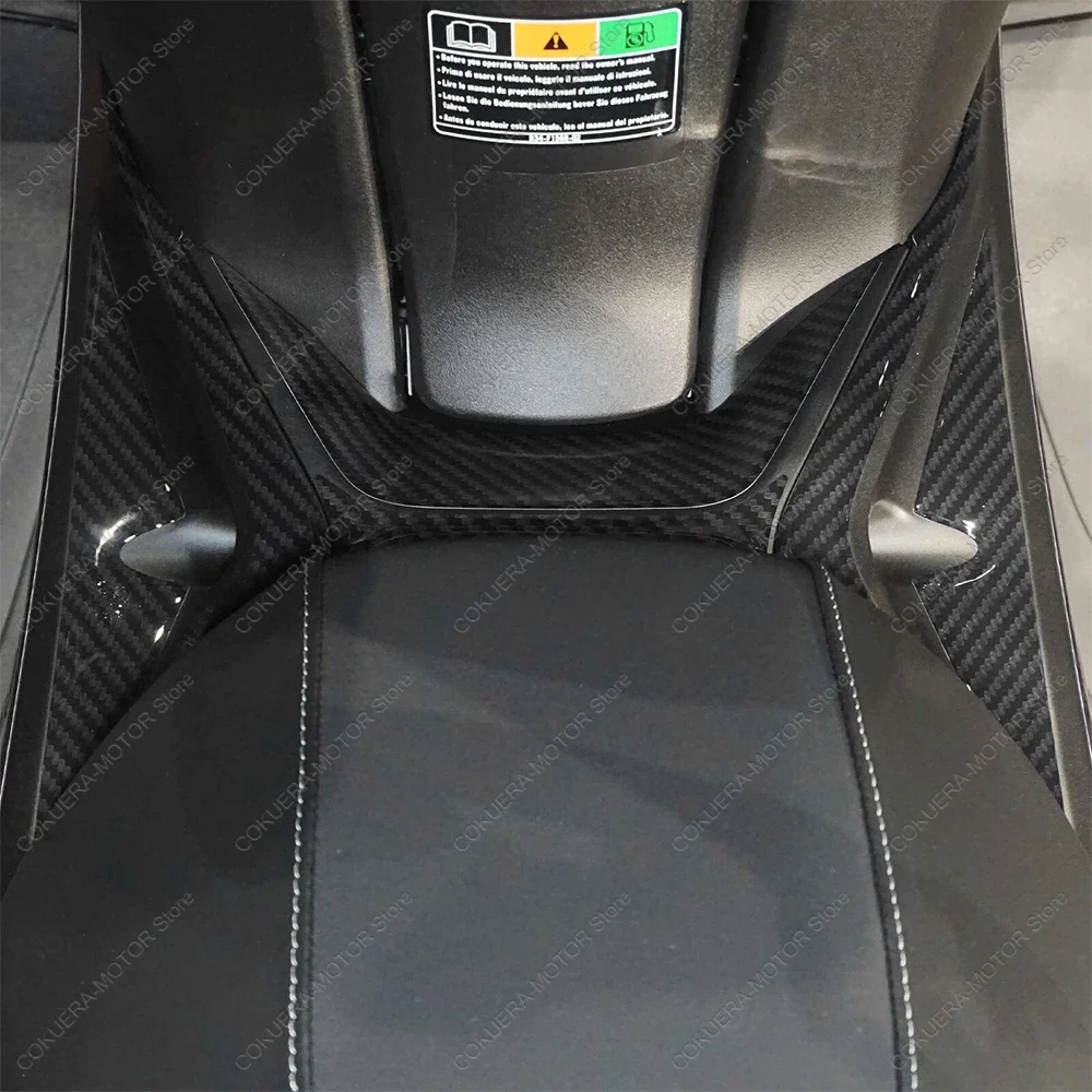 For Yamaha Xmax 125-300 2023 Motorcycle 3D Epoxy Resin Sticker Waterproof Scratch Resistant Center Pedal Protection Sticker