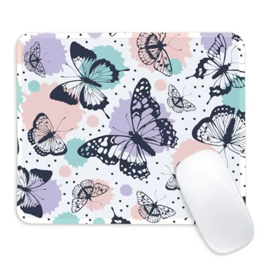 

Square Mouse Pad, Non-Slip Rubber Base Mouse Pad, Home Office Decoration Desktop Accessory, Laptop Mouse Pad for Office Laptops