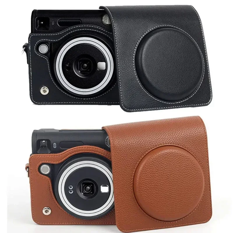 Für fujifilm instax square sq40 Instant-Fotografie-Tasche pu Leder Aufbewahrung tasche Kamera tasche verstellbare Riemen Schutzhülle