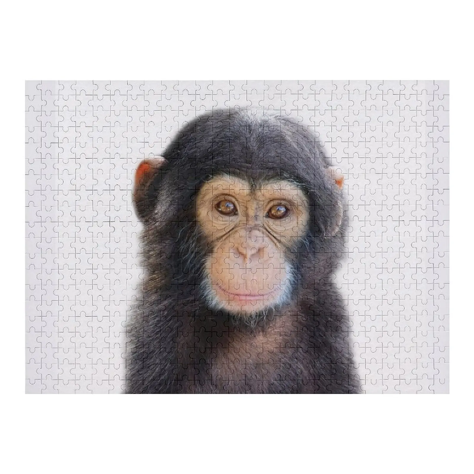 

Baby Monkey, Baby Animals Art Print by Synplus Jigsaw Puzzle Anime Custom Child Gift Jigsaw For Kids Puzzle