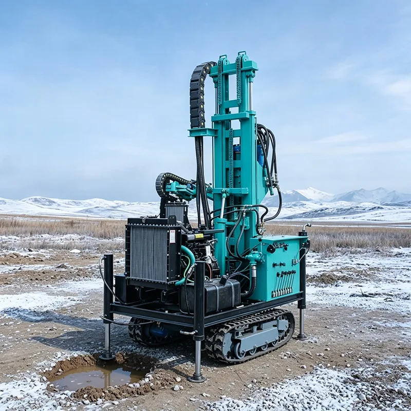 Crawler Crawler Type Pneumatic Water Well Drilling Rig 500m DTH Hammer Boring Machine For Deep Ground Water Exploration Activities - Aliexpress Deal