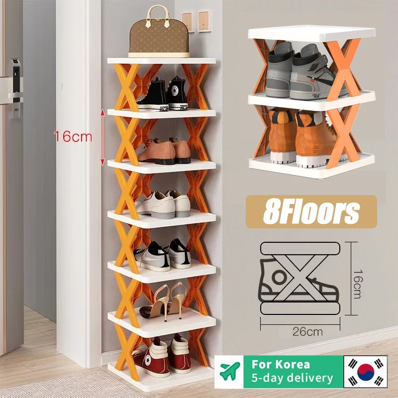 New Wholesale Simple Shoe Rack Multi-layer Space-saving DIY Household Organizer Multi-functional Economic Shoe Storage Racks