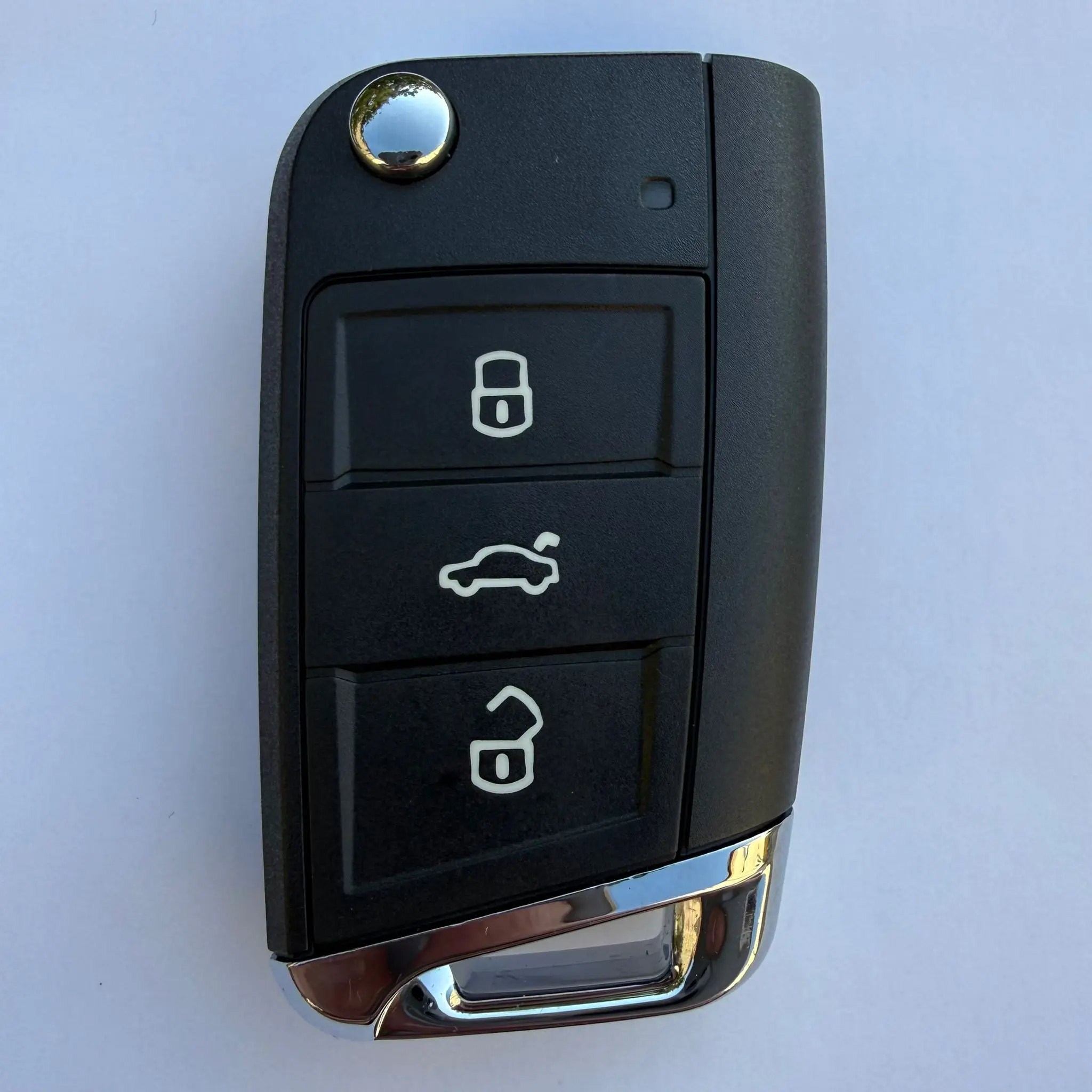 For Magickey MQB 5C Remote Key Shell Case for VW Volkswagen T Cross Polo for Skoda Octavia for Seat NEW HU162R Blade