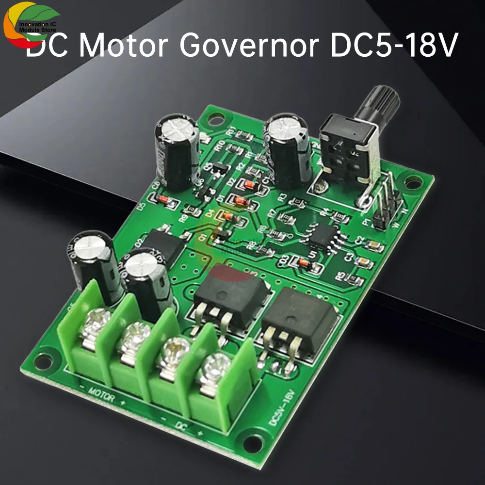 DC Motor Speed Controller DC5-18V 15A High Power PWM Permanent Magnet Small Motor Infinitely Speed Controller Board