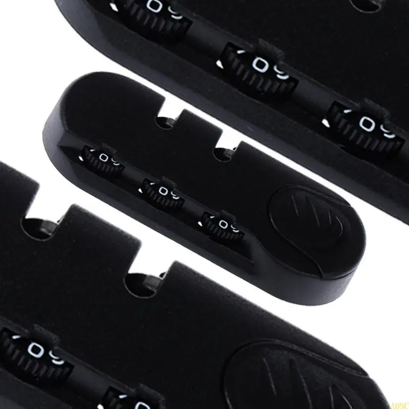 A0NC Black Password Lock Easy SET Комбинация блокировка портативная блокировка перемещения ABS Textcure Lock для рюкзаков и