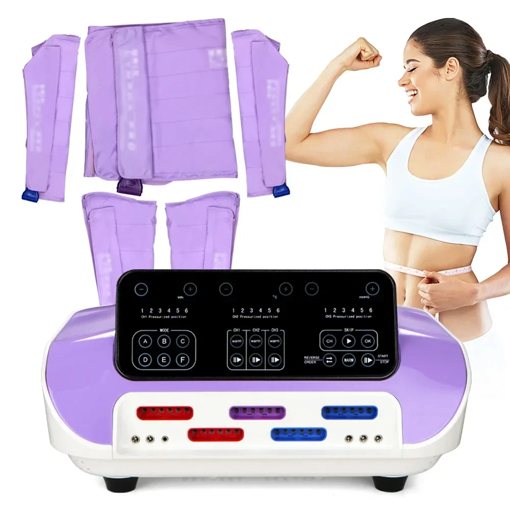 Portable Pressotherapy Air New Tech Body Slimming Professional Healthy Pressotherapy Lymph Detox Device 2024