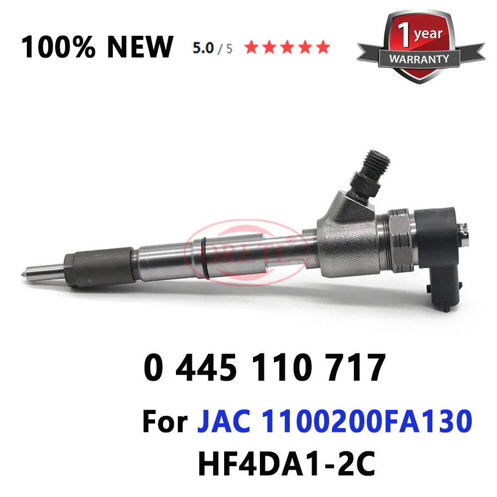 

0445 110 717 ORLTL NEW 0445110717 Common Rail Diesel Injector 0 445 110 717 FOR JAC 1100200FA130