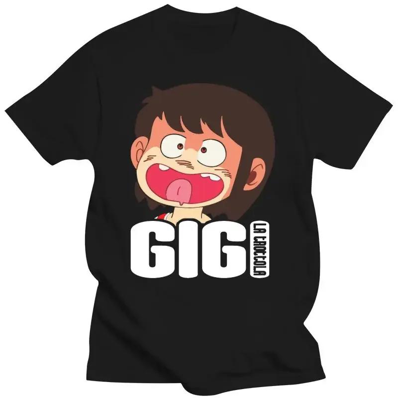 Gigi La Trottola Gigi Sullivan Basket Basketball Cartoons 80S Cartoon T Shirt Men Unisex 2021 Fashion Tsh New Men\'S T-Shirt