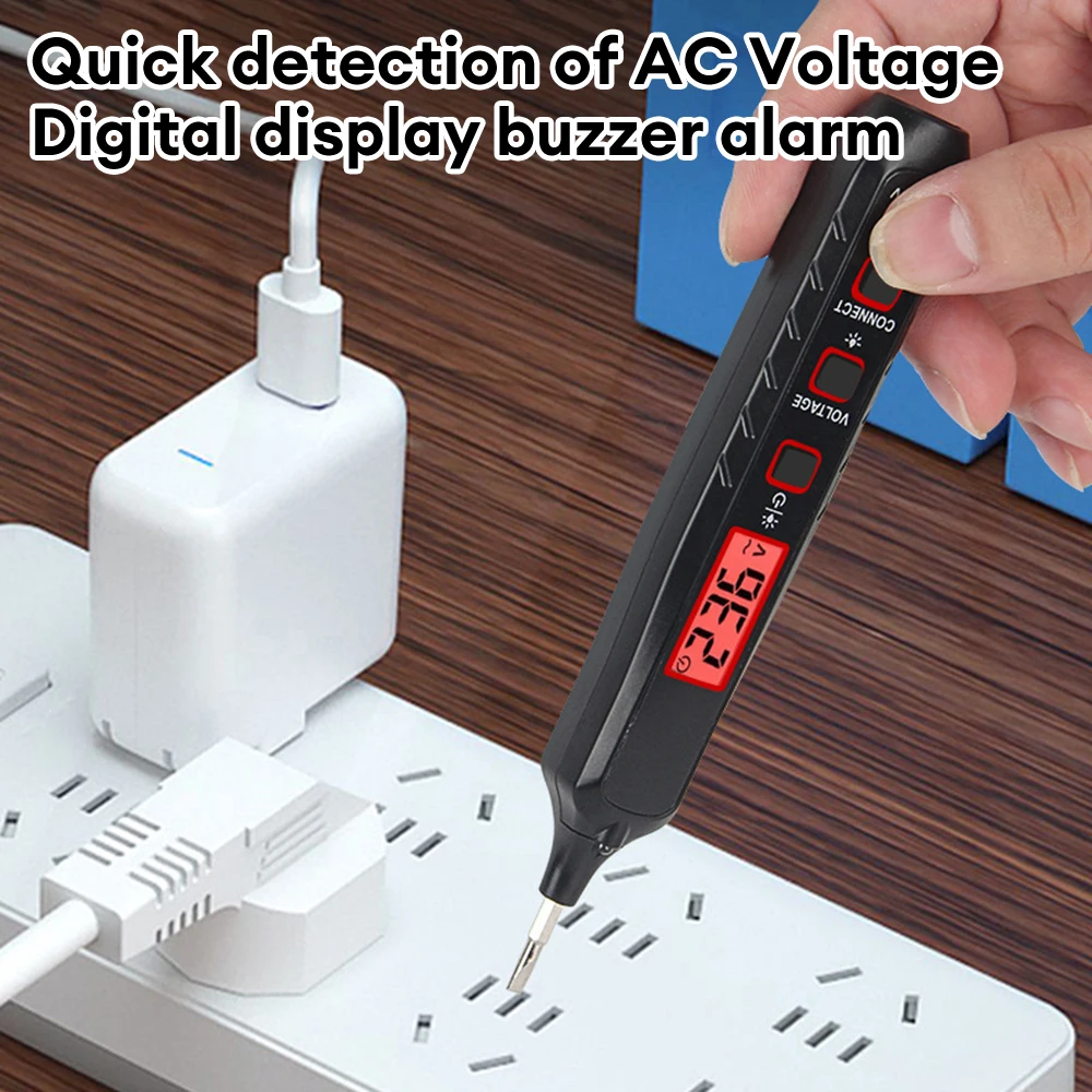 JL-01 digitaler Stift Multimeter Smart AC12-300V Spannungs prüfer Voltmeter NCV Leistungs schalter Finder Auto Range Multimeter