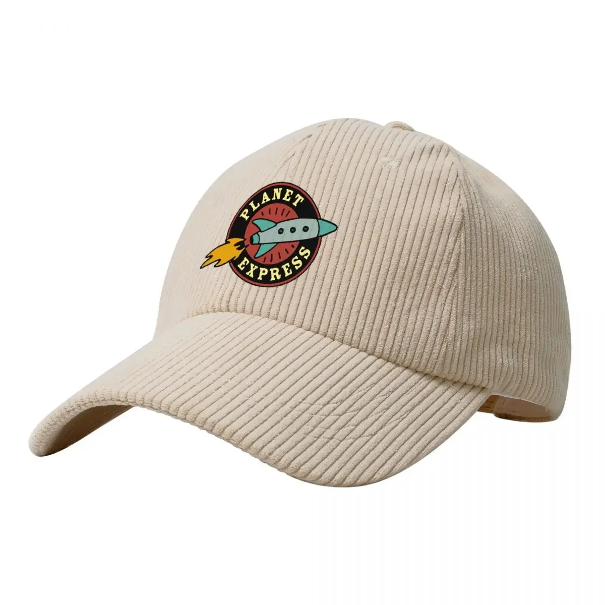 Planet Express Logo Unisex Corduroy Baseball Cap