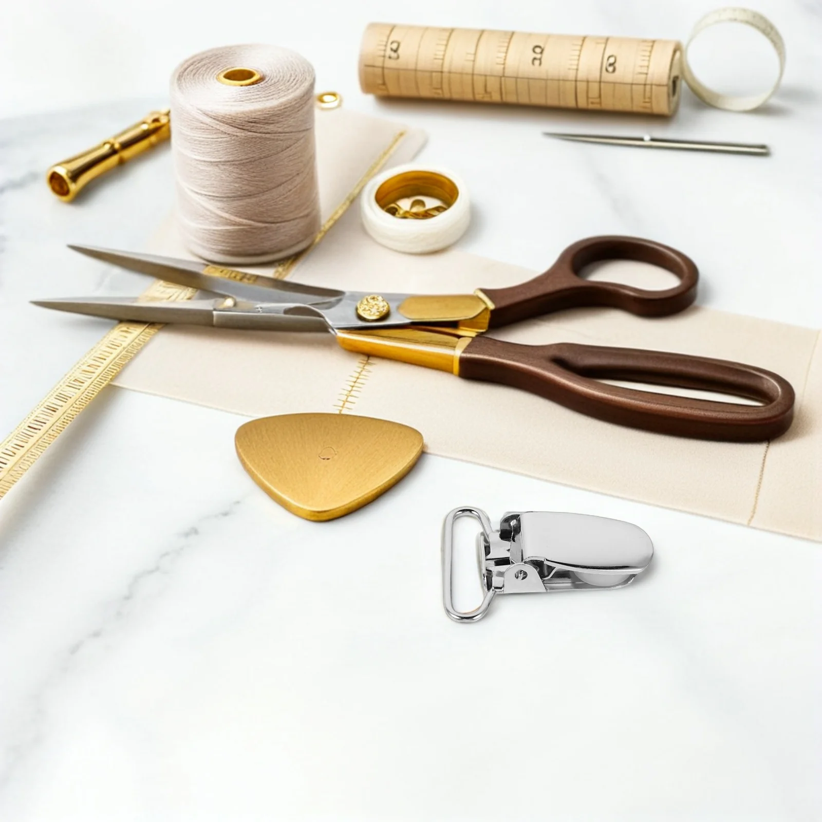 30 peças clipes bico de pato suspensórios de metal antiderrapantes fixadores para mochilas ajuste de roupas projetos diy clipes de suspensórios