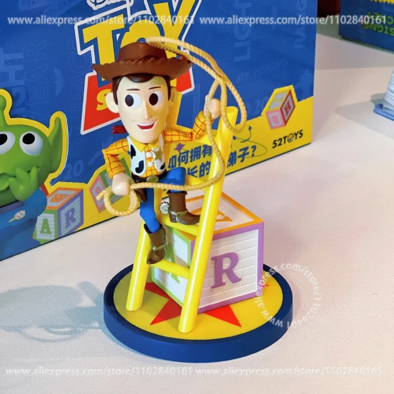 MINISO Blind Box Disney Toy Story Large Ladder Series Trendy Figures Cartoon Toys Peripheral Model Birthday Gift for Children