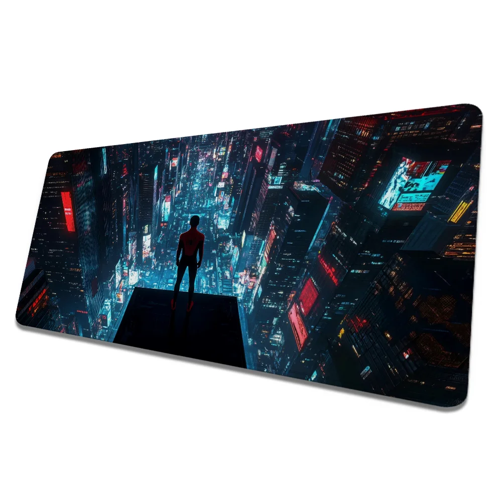

Over Edge Xxl Mouse Pad 900x400 Rubber Marvel Spider Man Non-slip Office Accessories for Desk Mat Gamer Keyboard Mousepad Gaming