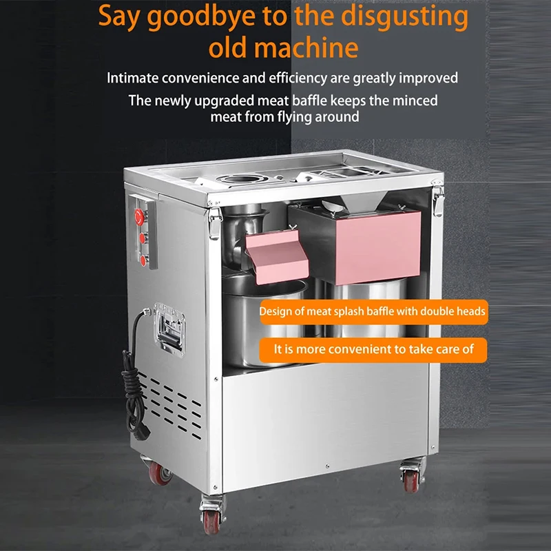 

Commercial High-Power Meat Cutter Multifunctional Electric Meat Grinder Chicken Breast Dicer