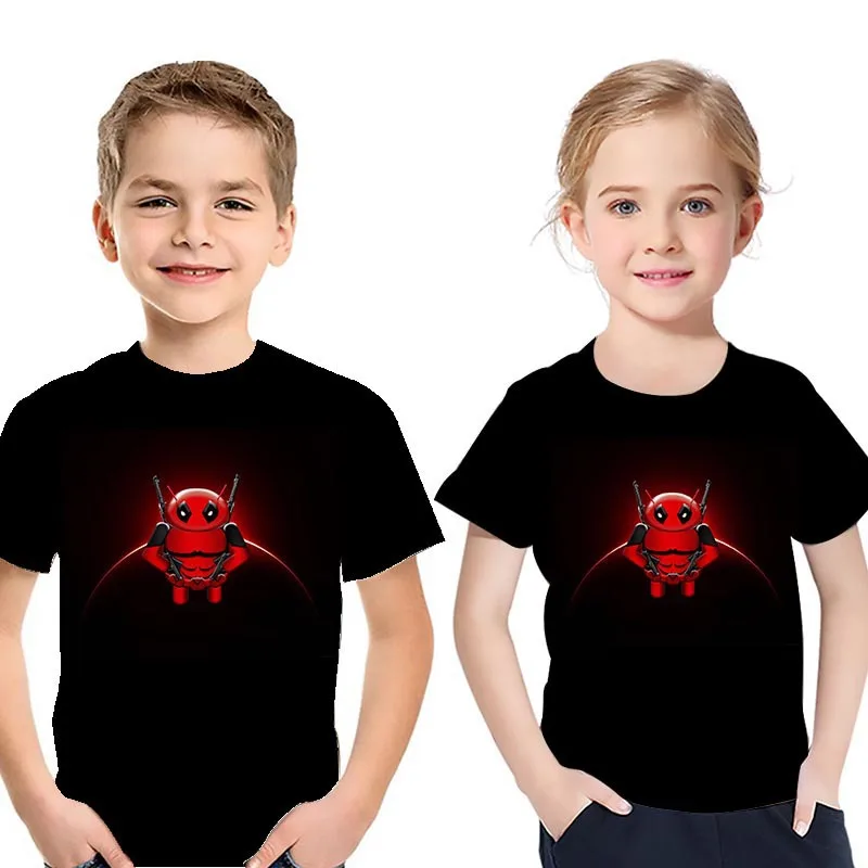 Camiseta impressa com letra inglesa infantil, camiseta para meninas, roupas infantis, nova moda, personalidade, Europa, Estados Unidos