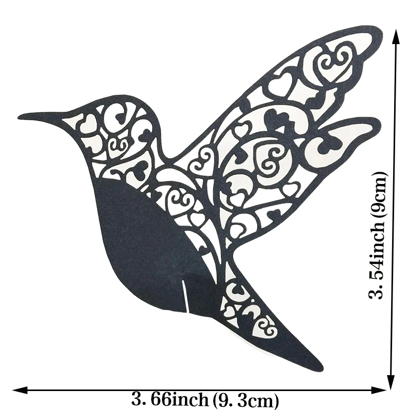 50 قطعة تحلق الحب الطيور كأس للنبيذ اسم مكان بطاقة استحمام الطفل مقعد بطاقات الجدول علامة عيد ميلاد الزفاف الحدث حفلة زخارف للحانات