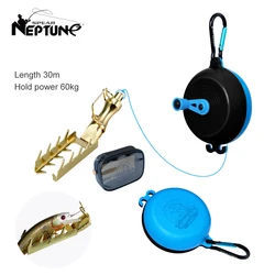 New Hard Bait Rescue Equipment Stuck Fish Lures Seeker Jig Lure Retriever Bait Saver Fishing Stuff Spear with Line for Fishing