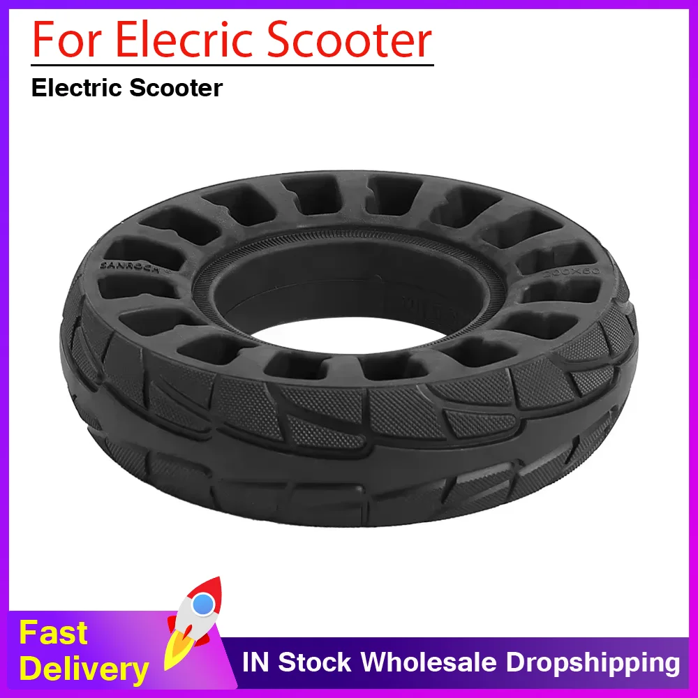 8 Inch 200x50 Non-pneumatic Tire Explosion-proof Tyres for Elecric Scooter 200*50 Honeycomb Solid Tire Accessories