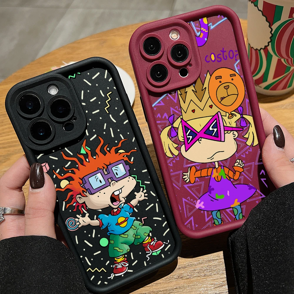 Cartoon R-Rugrat Chuckies Phone Case For Samsung Galaxy A06 A26 A16 A06 A35 A55 A25 A05s A15 A54 A34 A36 A24 A14 A05 4G 5G Cover