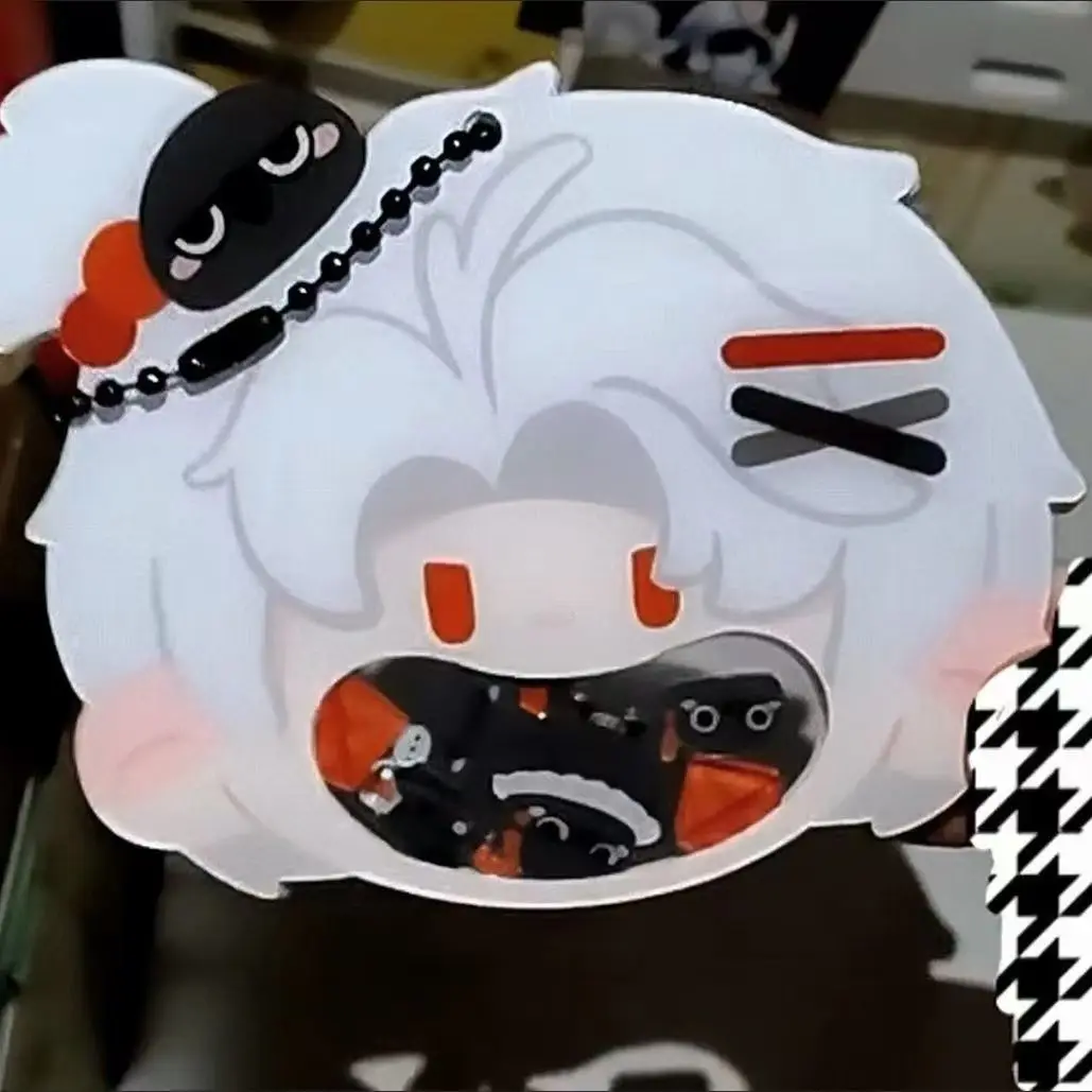 2025 لعبة الكرتون الحب والمساحة العميقة هزة المفاتيح القط فستان كزيفير زين رافاييل رالايو سيلوس الاكريليك معلقة كيرينغ هدية #2