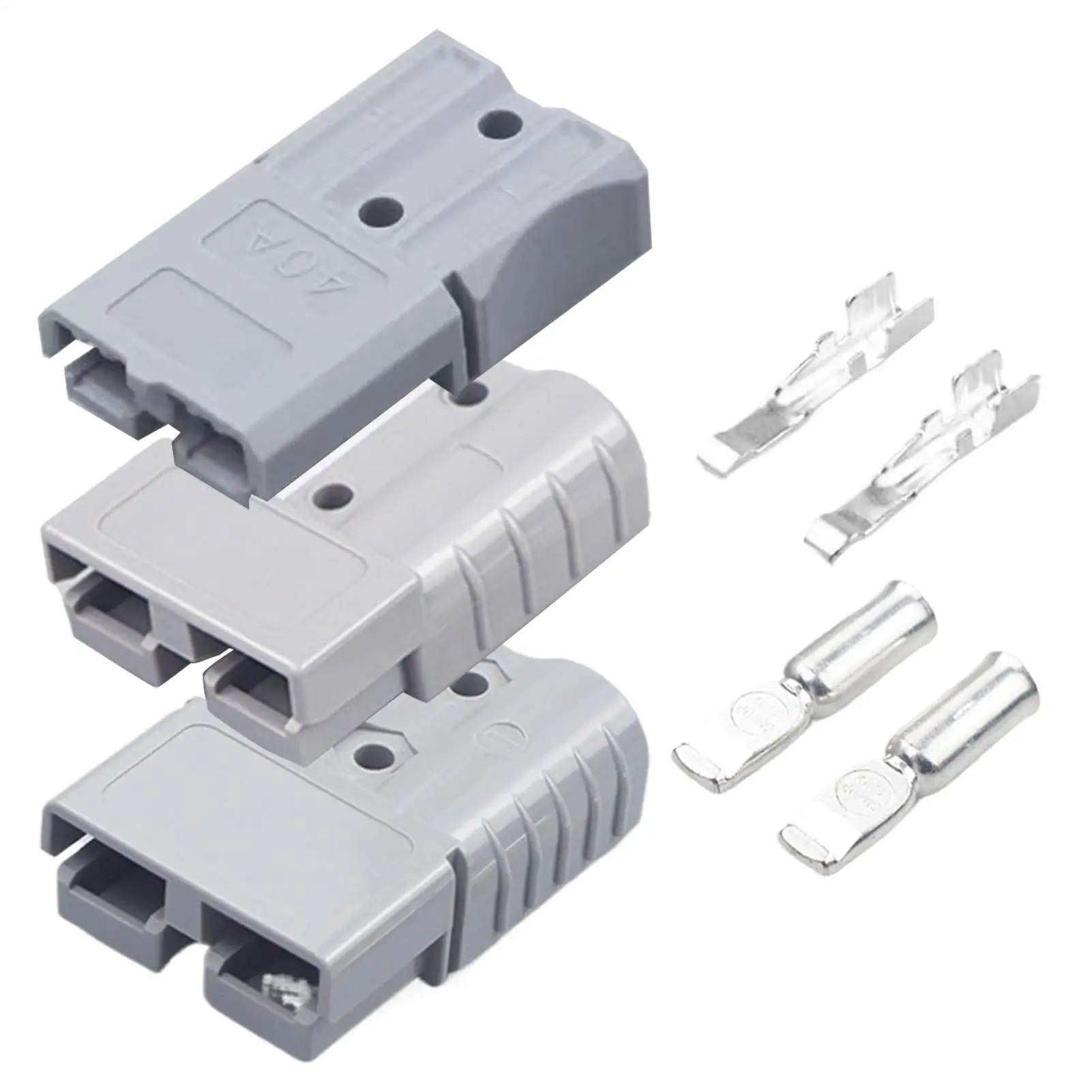 Universal Car Battery Quick Connect Double Pole Quick Connect Charging Port 40A/50A/80A/120A/175A Vehicle Battery Charging Plugs