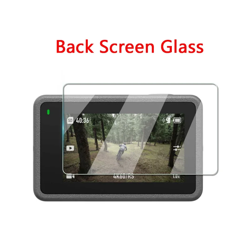 3in1 For DJI Osmo Action 5 Pro 4 3 Clear Ultra Slim Full Cover Camera Lens LCD Screen Tempered Glass Protector Front Back Film