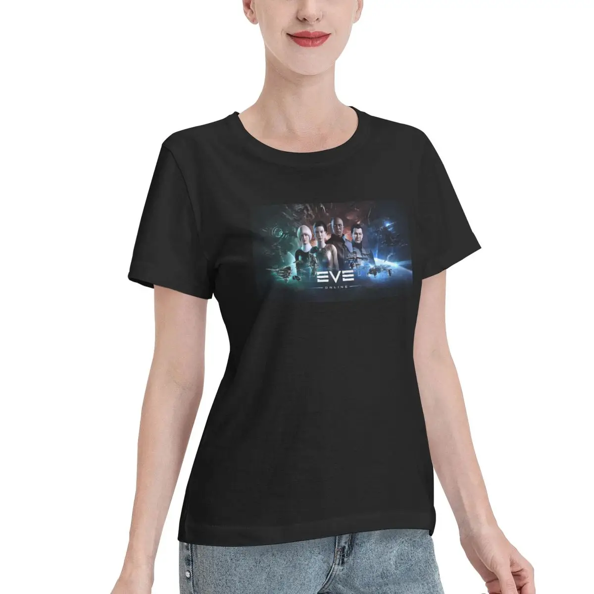Multi Occasion EVE Online Women's T-shirt Casual Female Casual Tshirt