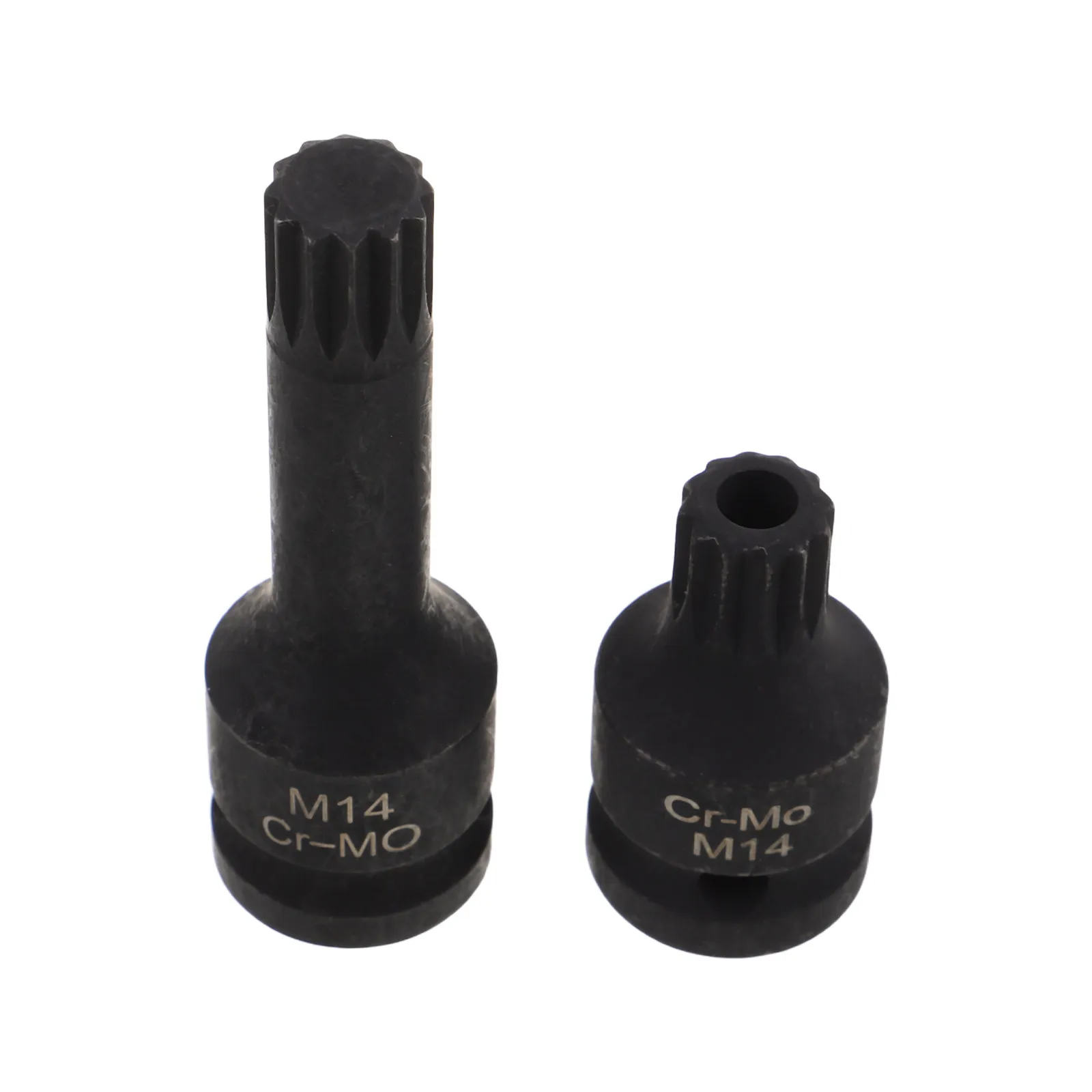 2Pcs Brake Cylinder Screw Removal Tool Spline Socket Kit Compact Ergonomic Design for Car Truck Brake System Maintenance DIY Pro